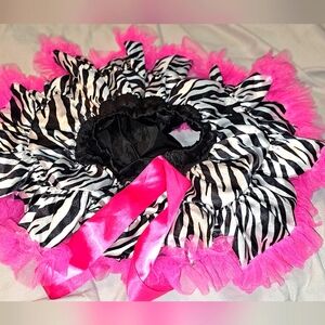 6-12m Super Cute Zebra Print Tutu Skirt